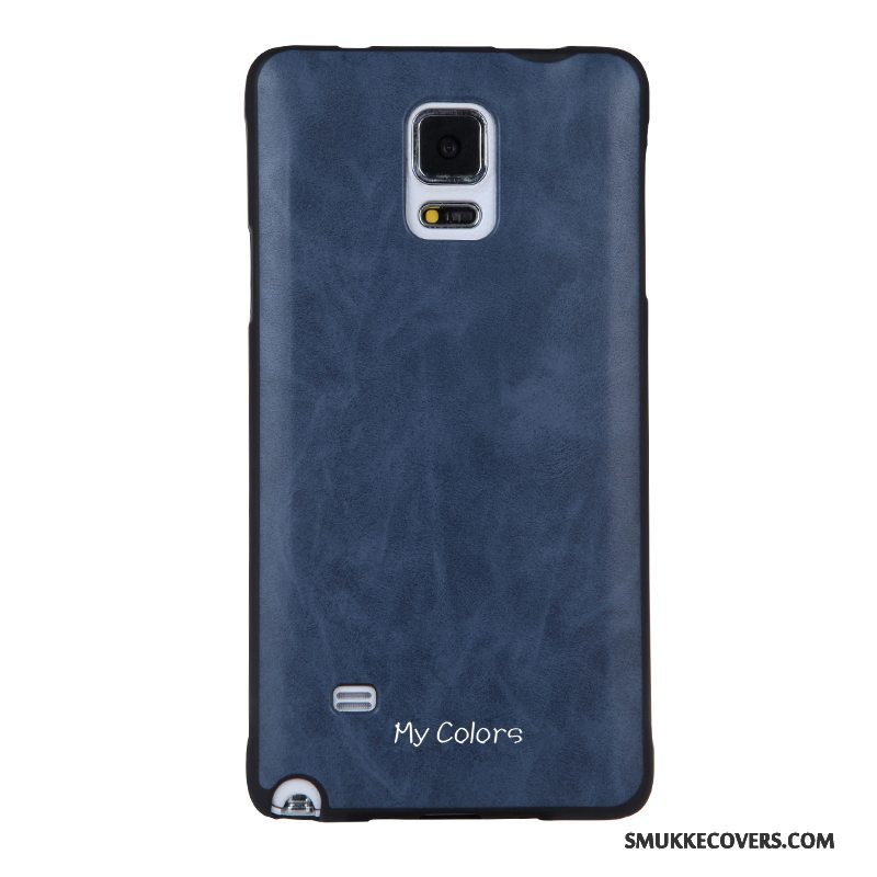 Etui Samsung Galaxy Note 4 Læder Telefonbusiness, Cover Samsung Galaxy Note 4 Blød