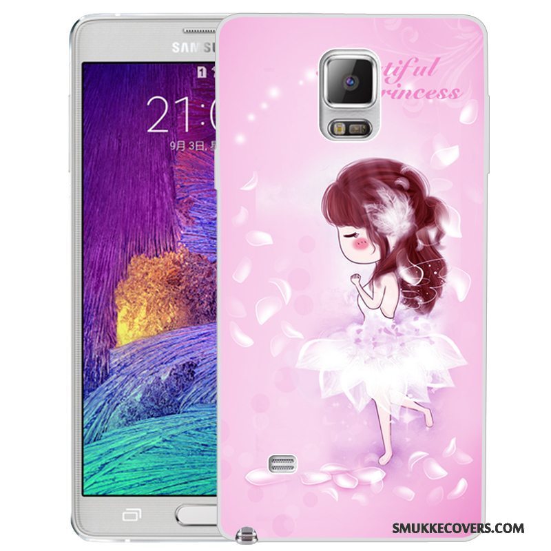 Etui Samsung Galaxy Note 4 Silikone Telefon, Cover Samsung Galaxy Note 4 Kreativ