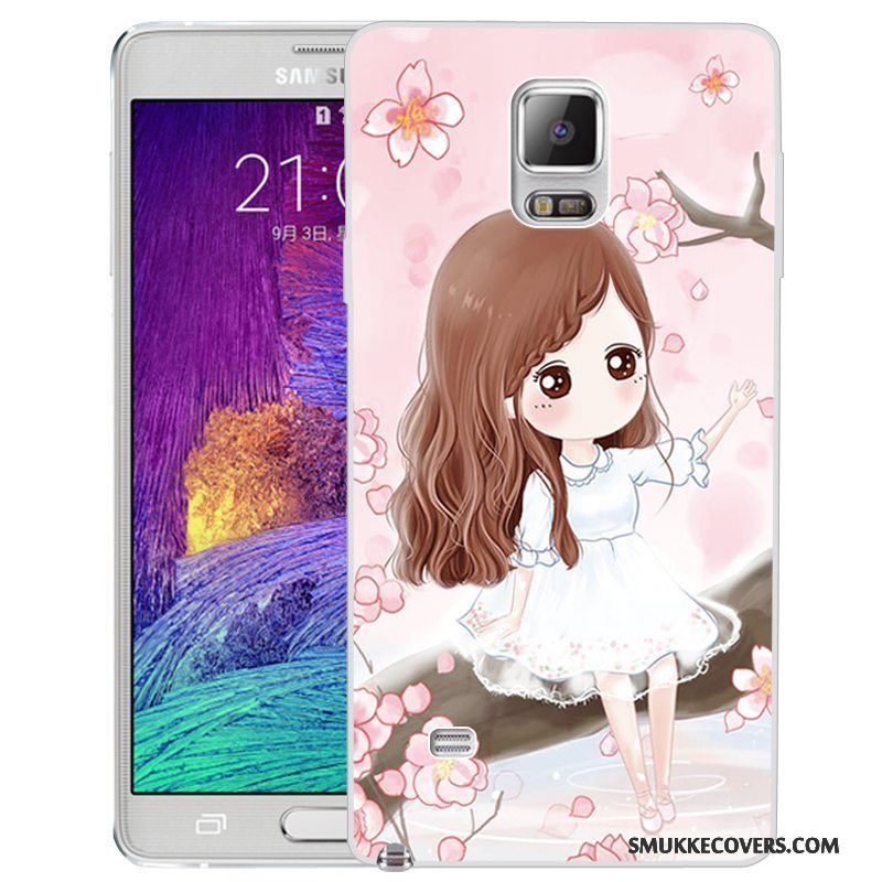 Etui Samsung Galaxy Note 4 Silikone Telefon, Cover Samsung Galaxy Note 4 Kreativ