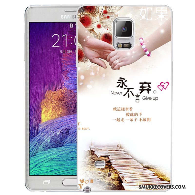 Etui Samsung Galaxy Note 4 Silikone Telefon, Cover Samsung Galaxy Note 4 Kreativ