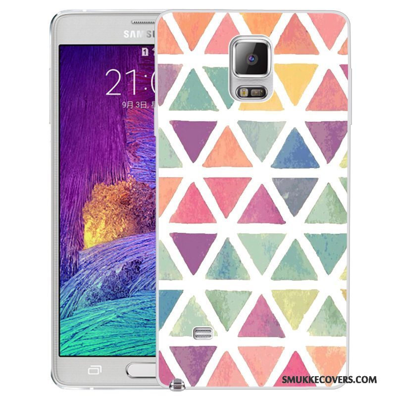 Etui Samsung Galaxy Note 4 Silikone Telefon, Cover Samsung Galaxy Note 4 Kreativ