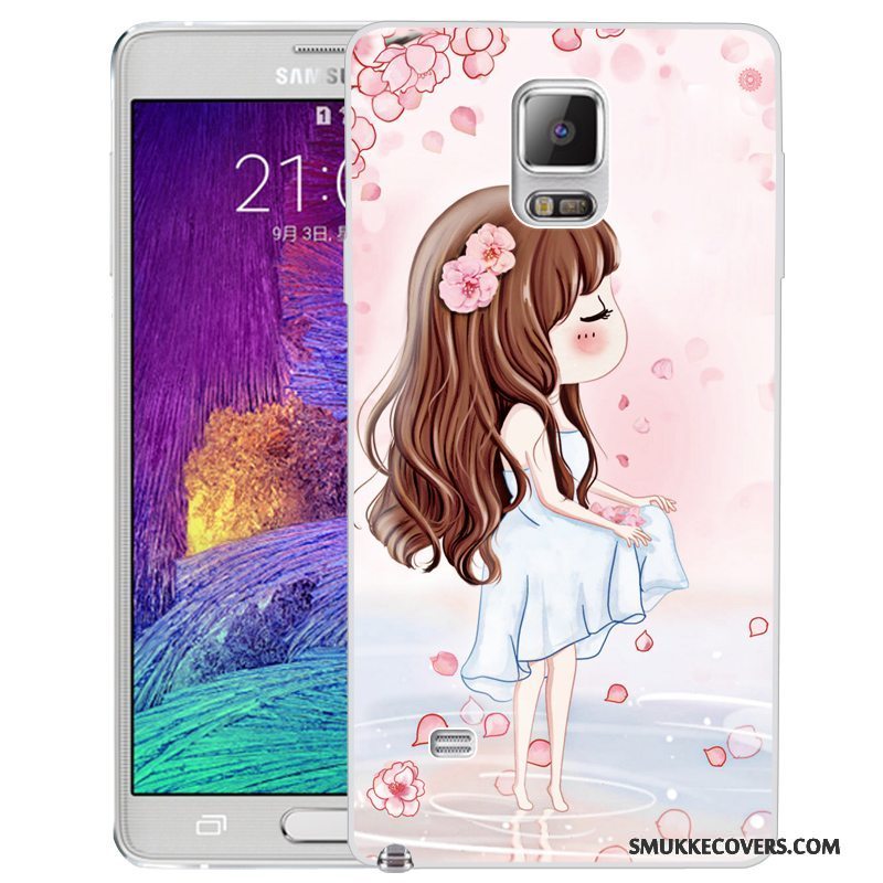 Etui Samsung Galaxy Note 4 Silikone Telefon, Cover Samsung Galaxy Note 4 Kreativ