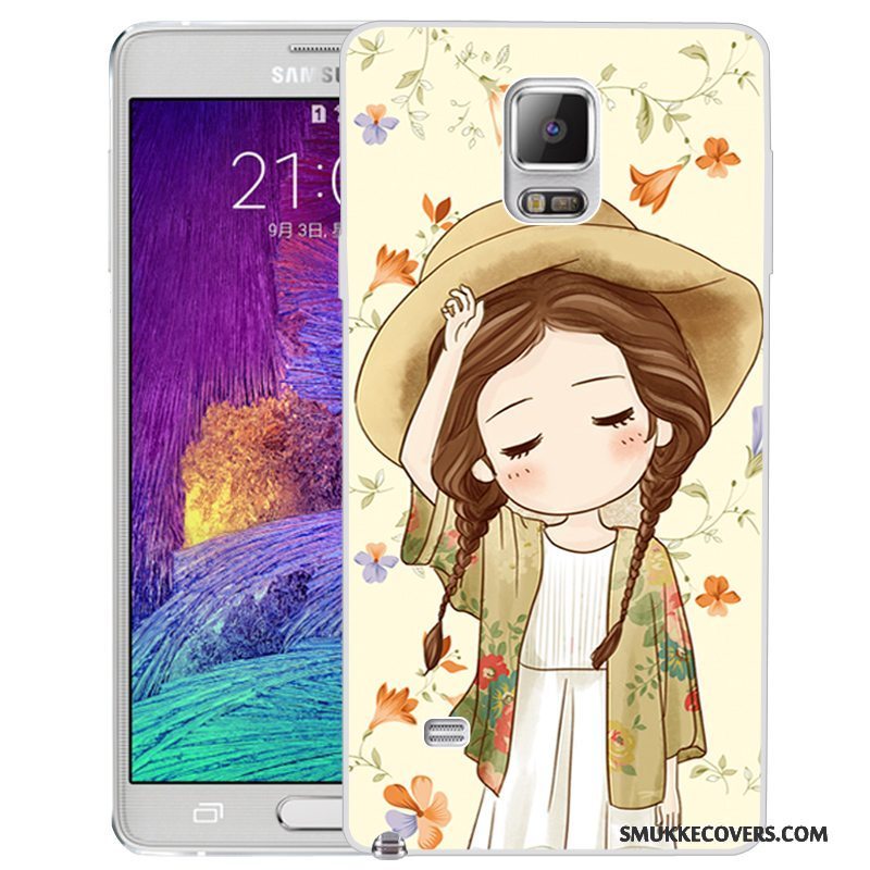 Etui Samsung Galaxy Note 4 Silikone Telefon, Cover Samsung Galaxy Note 4 Kreativ