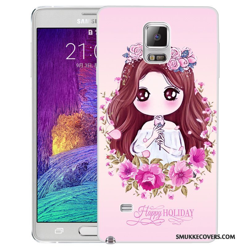 Etui Samsung Galaxy Note 4 Silikone Telefon, Cover Samsung Galaxy Note 4 Kreativ