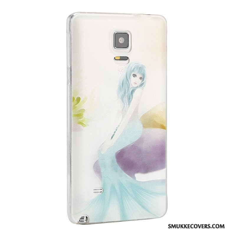 Etui Samsung Galaxy Note 4 Silikone Telefongul, Cover Samsung Galaxy Note 4 Beskyttelse