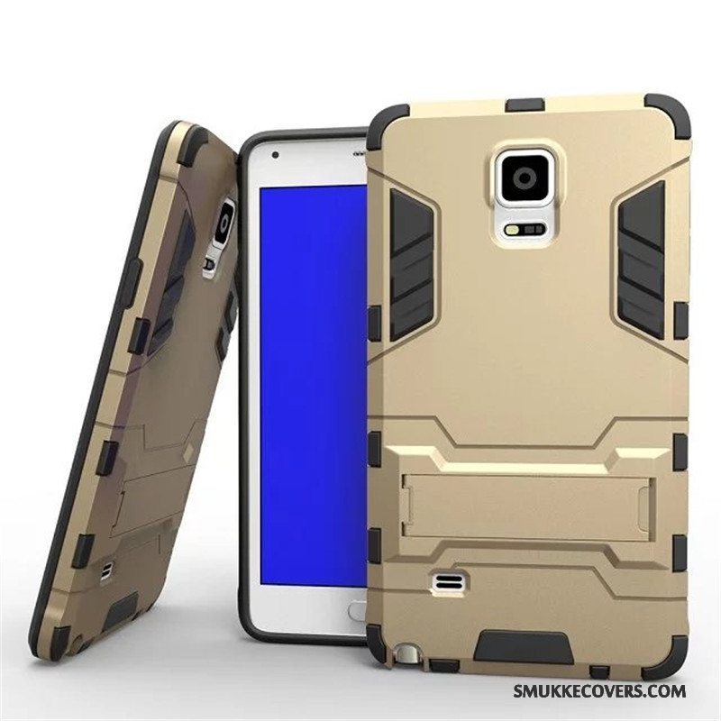 Etui Samsung Galaxy Note 4 Support Anti-fald Rød, Cover Samsung Galaxy Note 4 Beskyttelse