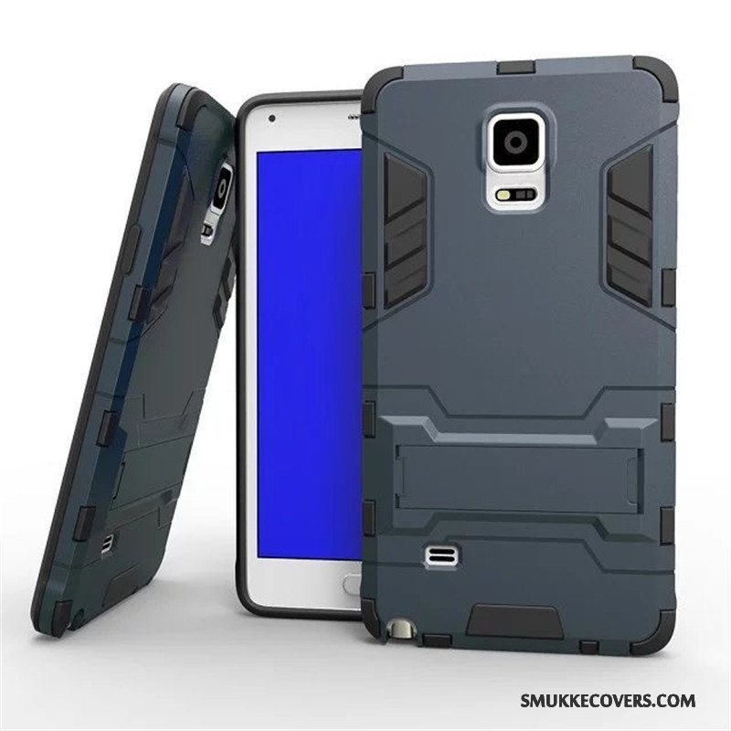 Etui Samsung Galaxy Note 4 Support Anti-fald Rød, Cover Samsung Galaxy Note 4 Beskyttelse