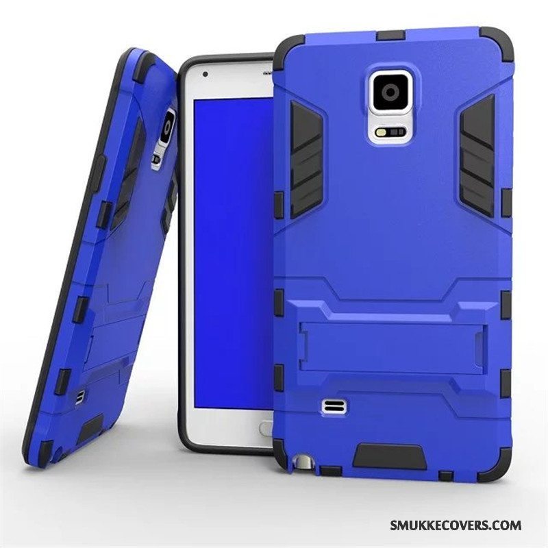 Etui Samsung Galaxy Note 4 Support Anti-fald Rød, Cover Samsung Galaxy Note 4 Beskyttelse