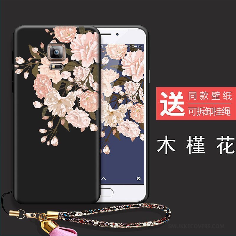 Etui Samsung Galaxy Note 4 Tasker Anti-fald Telefon, Cover Samsung Galaxy Note 4 Blød Tynd Af Personlighed