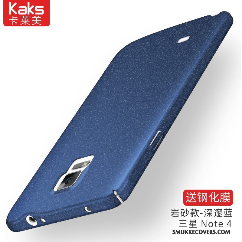 Etui Samsung Galaxy Note 4 Tasker Nubuck Hård, Cover Samsung Galaxy Note 4 Beskyttelse Telefontynd