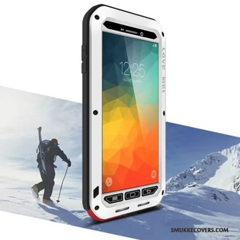 Etui Samsung Galaxy Note 4 Tasker Ramme Sølv, Cover Samsung Galaxy Note 4 Beskyttelse Telefonanti-fald
