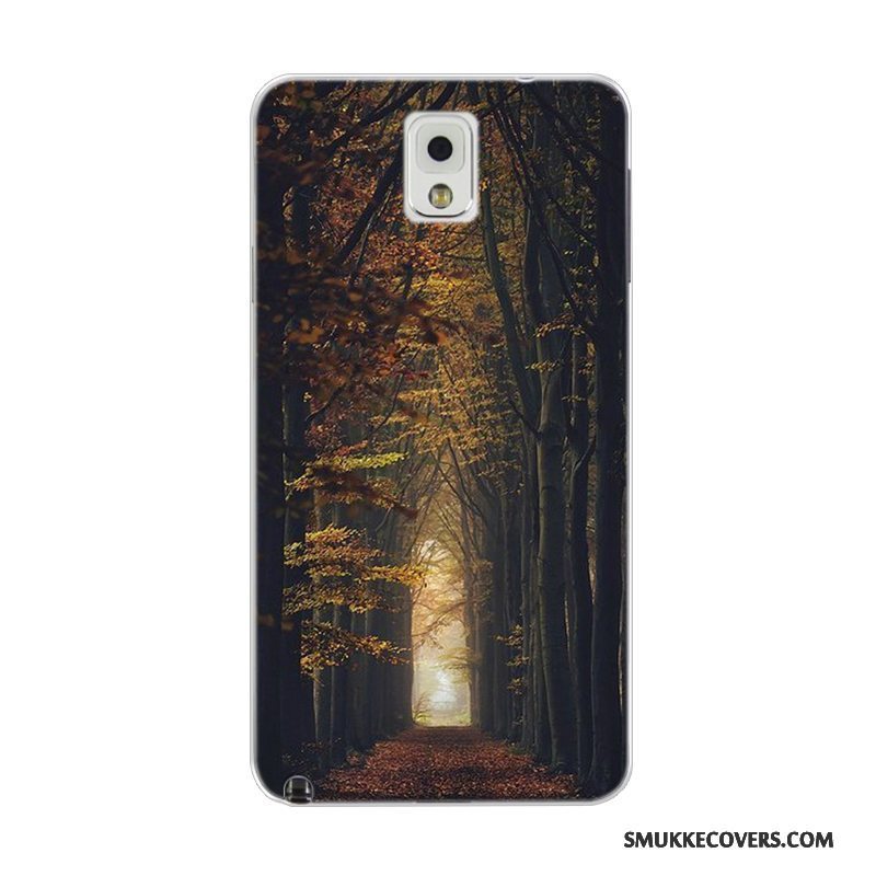 Etui Samsung Galaxy Note 4 Tasker Simple Anti-fald, Cover Samsung Galaxy Note 4 Blød Tree Trend