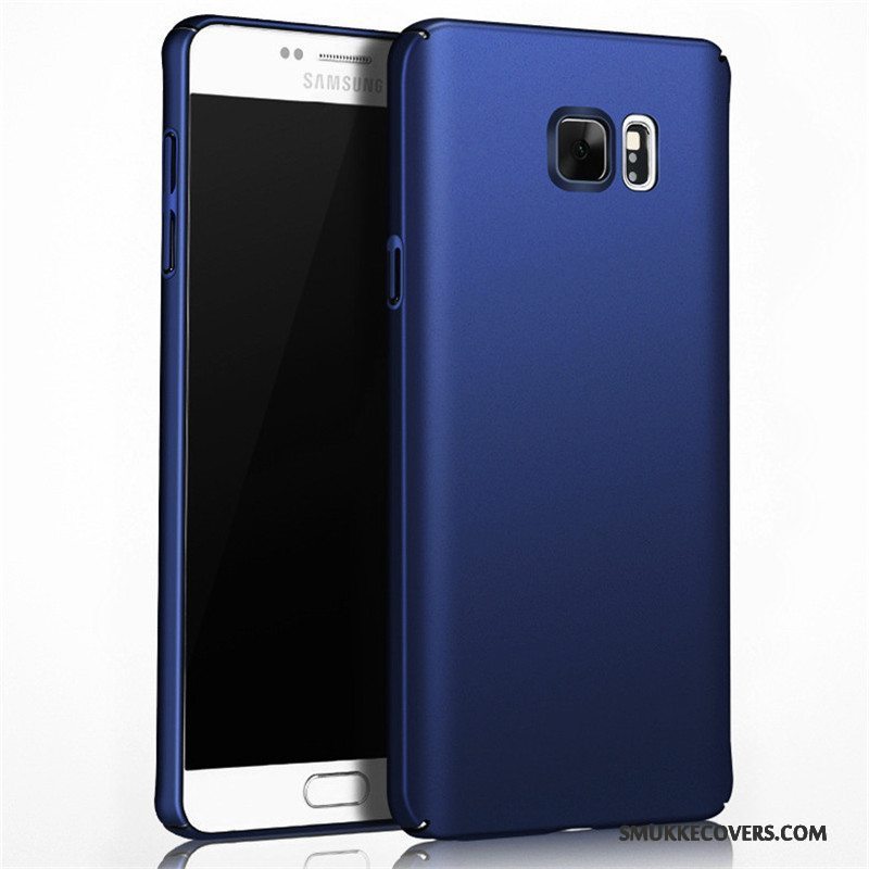 Etui Samsung Galaxy Note 5 Beskyttelse Telefonhård, Cover Samsung Galaxy Note 5 Guld Nubuck