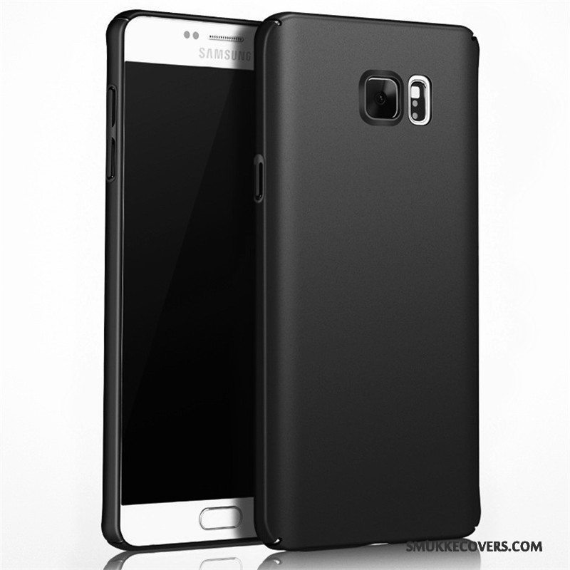 Etui Samsung Galaxy Note 5 Beskyttelse Telefonhård, Cover Samsung Galaxy Note 5 Guld Nubuck