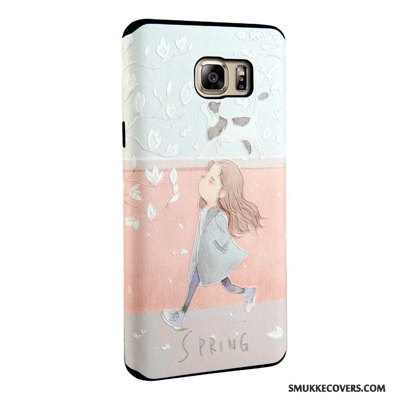 Etui Samsung Galaxy Note 5 Beskyttelse Trend Telefon, Cover Samsung Galaxy Note 5 Cartoon Sort