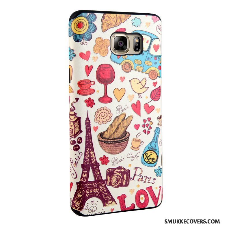 Etui Samsung Galaxy Note 5 Beskyttelse Trend Telefon, Cover Samsung Galaxy Note 5 Cartoon Sort