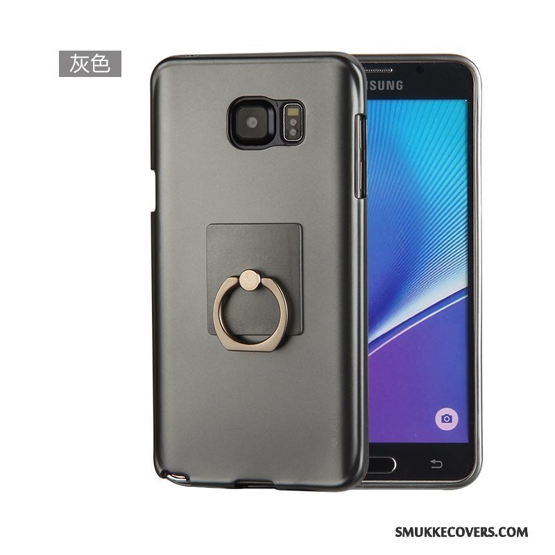 Etui Samsung Galaxy Note 5 Blød Anti-fald Grøn, Cover Samsung Galaxy Note 5 Silikone Telefontynd