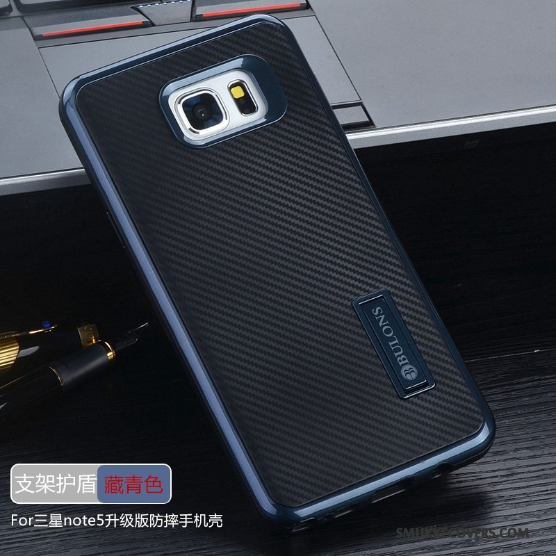 Etui Samsung Galaxy Note 5 Blød Trend Ramme, Cover Samsung Galaxy Note 5 Tasker Telefonanti-fald