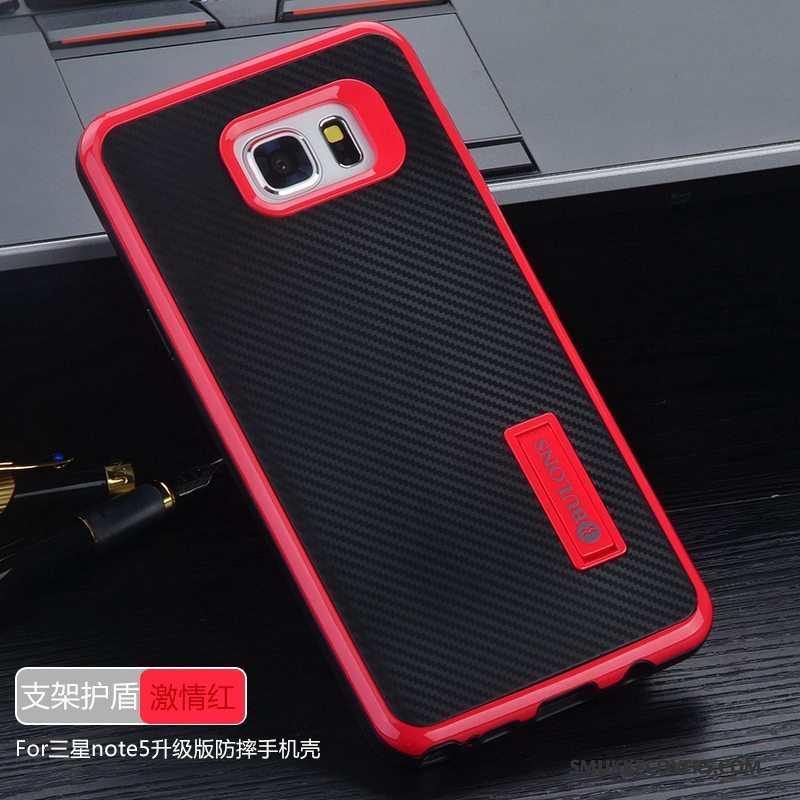 Etui Samsung Galaxy Note 5 Blød Trend Ramme, Cover Samsung Galaxy Note 5 Tasker Telefonanti-fald