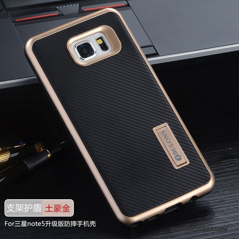 Etui Samsung Galaxy Note 5 Blød Trend Ramme, Cover Samsung Galaxy Note 5 Tasker Telefonanti-fald