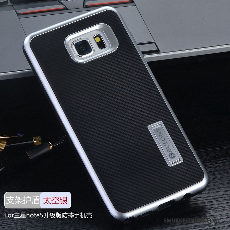 Etui Samsung Galaxy Note 5 Blød Trend Ramme, Cover Samsung Galaxy Note 5 Tasker Telefonanti-fald