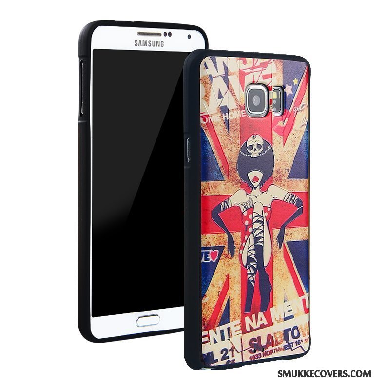 Etui Samsung Galaxy Note 5 Cartoon Ny Tynd, Cover Samsung Galaxy Note 5 Beskyttelse Telefonanti-fald