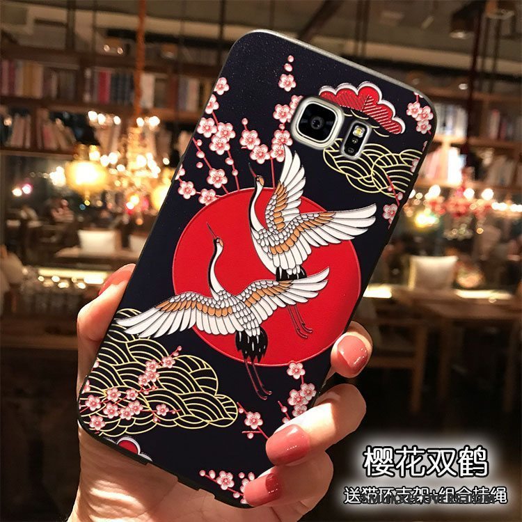 Etui Samsung Galaxy Note 5 Silikone Af Personlighed Rød, Cover Samsung Galaxy Note 5 Tasker Telefon