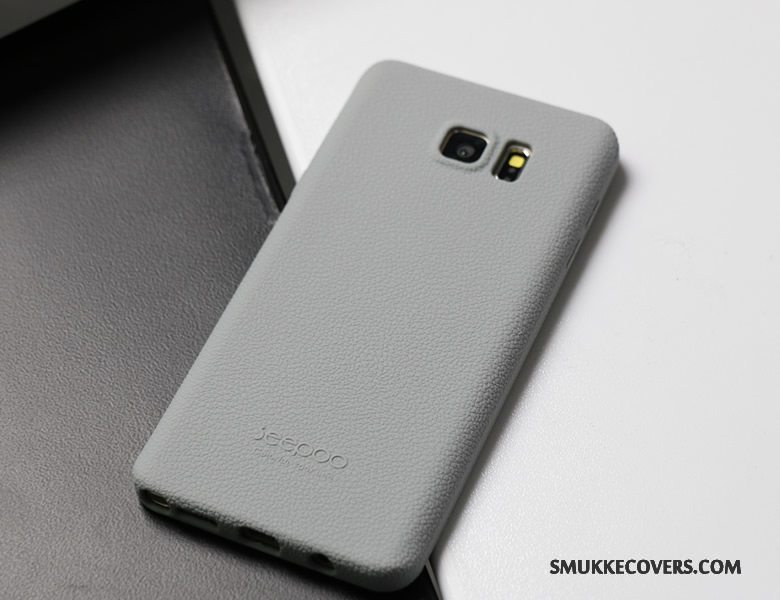 Etui Samsung Galaxy Note 5 Silikone Telefongrå, Cover Samsung Galaxy Note 5 Beskyttelse Klud