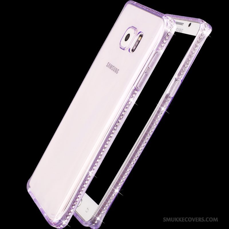 Etui Samsung Galaxy Note 5 Silikone Telefonguld, Cover Samsung Galaxy Note 5 Blød