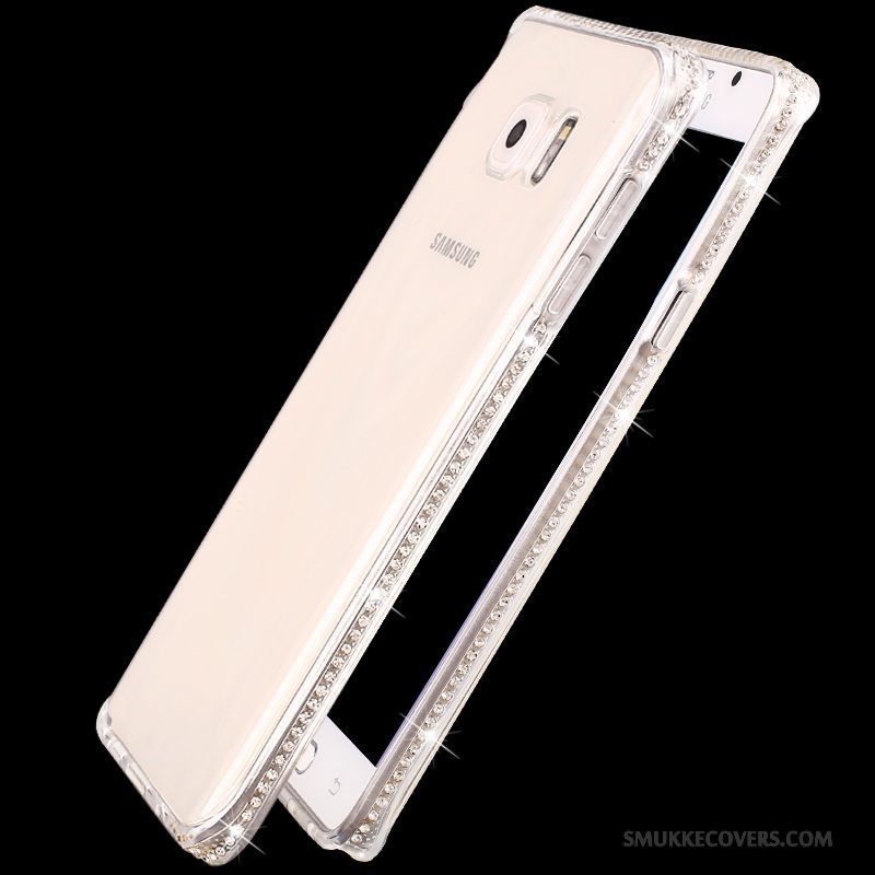 Etui Samsung Galaxy Note 5 Silikone Telefonguld, Cover Samsung Galaxy Note 5 Blød