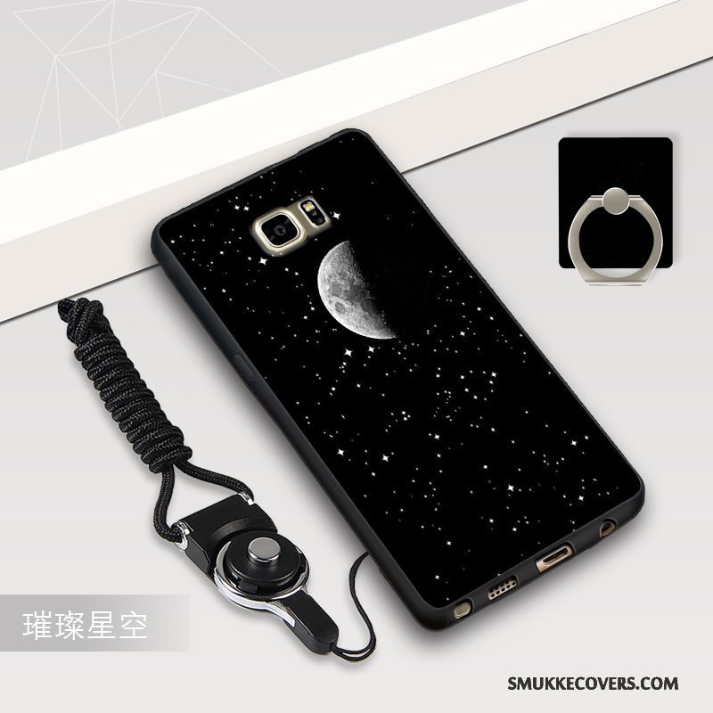 Etui Samsung Galaxy Note 5 Silikone Telefonhvid, Cover Samsung Galaxy Note 5 Blød
