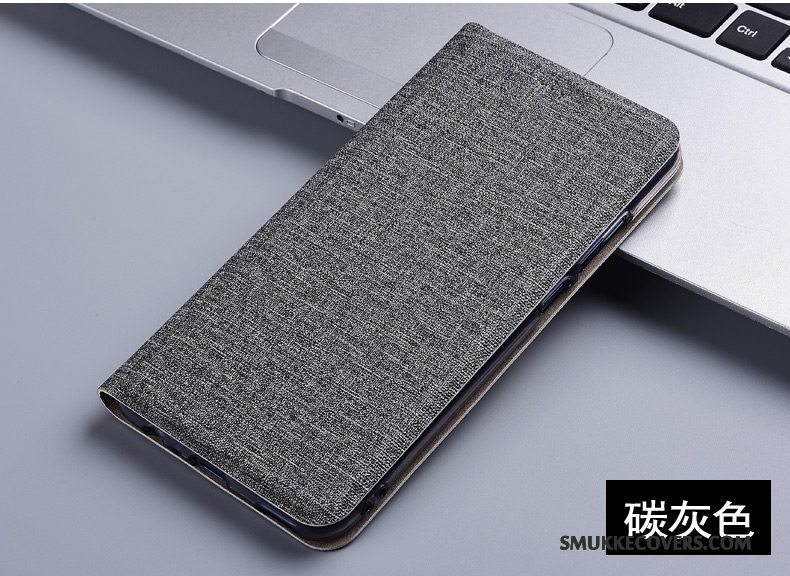 Etui Samsung Galaxy Note 8 Beskyttelse Anti-fald Telefon, Cover Samsung Galaxy Note 8 Læder Bomuld Og Linned