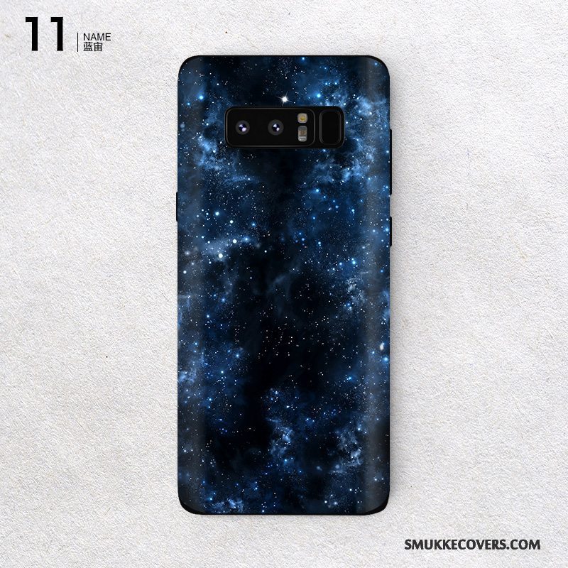 Etui Samsung Galaxy Note 8 Beskyttelse Skærmbeskyttelse Farve, Cover Samsung Galaxy Note 8 Af Personlighed Lyserød