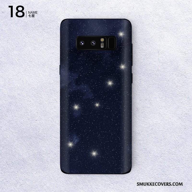 Etui Samsung Galaxy Note 8 Beskyttelse Skærmbeskyttelse Farve, Cover Samsung Galaxy Note 8 Af Personlighed Lyserød