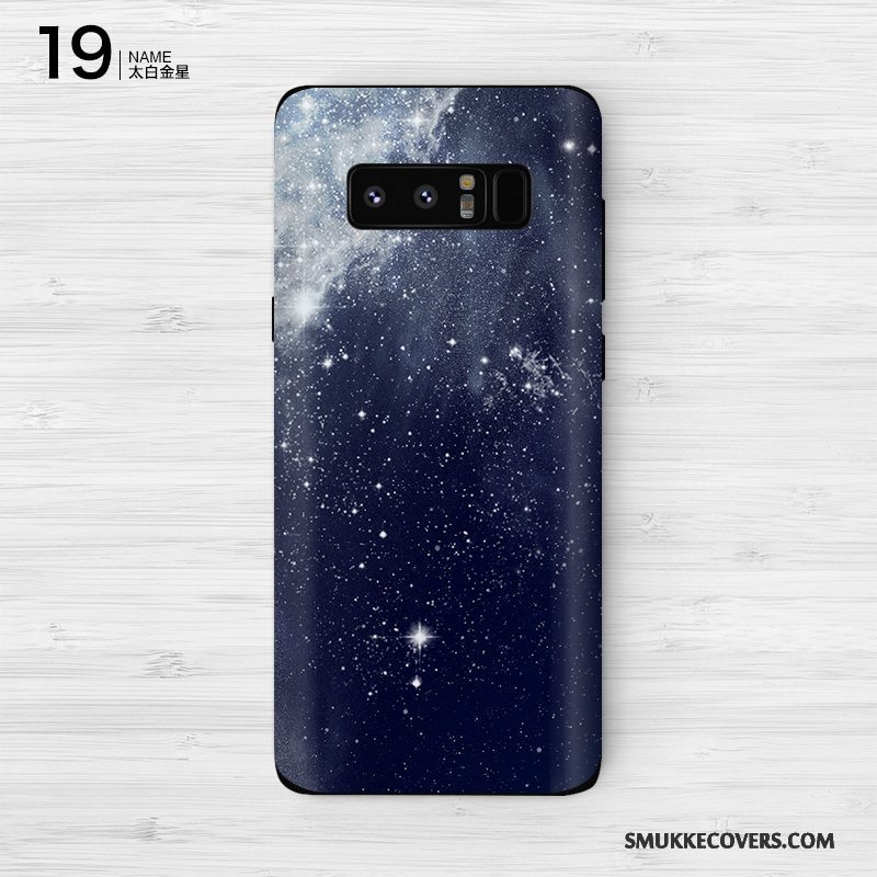 Etui Samsung Galaxy Note 8 Beskyttelse Skærmbeskyttelse Farve, Cover Samsung Galaxy Note 8 Af Personlighed Lyserød