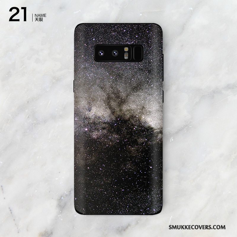 Etui Samsung Galaxy Note 8 Beskyttelse Skærmbeskyttelse Farve, Cover Samsung Galaxy Note 8 Af Personlighed Lyserød