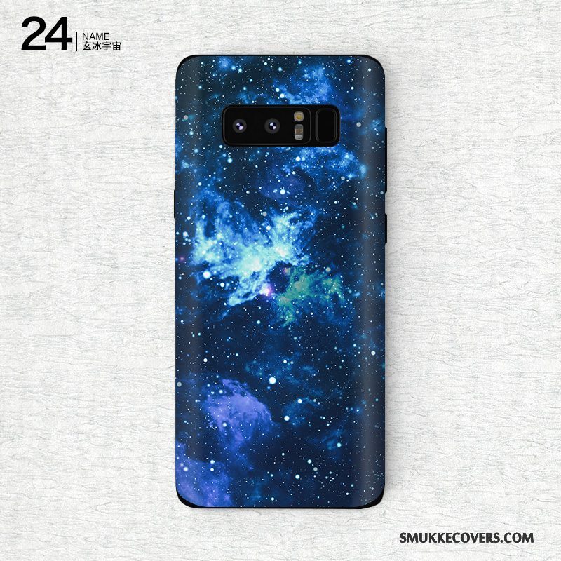 Etui Samsung Galaxy Note 8 Beskyttelse Skærmbeskyttelse Farve, Cover Samsung Galaxy Note 8 Af Personlighed Lyserød