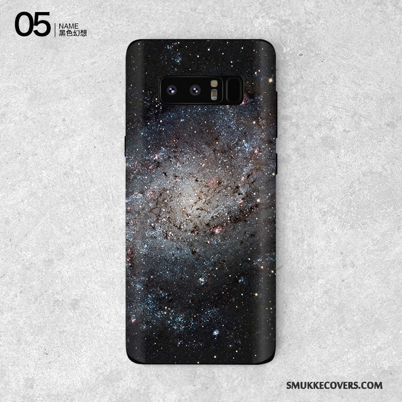 Etui Samsung Galaxy Note 8 Beskyttelse Skærmbeskyttelse Farve, Cover Samsung Galaxy Note 8 Af Personlighed Lyserød