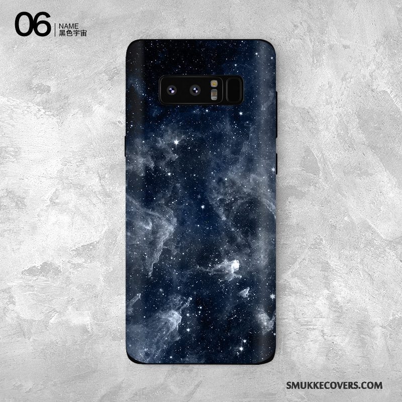 Etui Samsung Galaxy Note 8 Beskyttelse Skærmbeskyttelse Farve, Cover Samsung Galaxy Note 8 Af Personlighed Lyserød