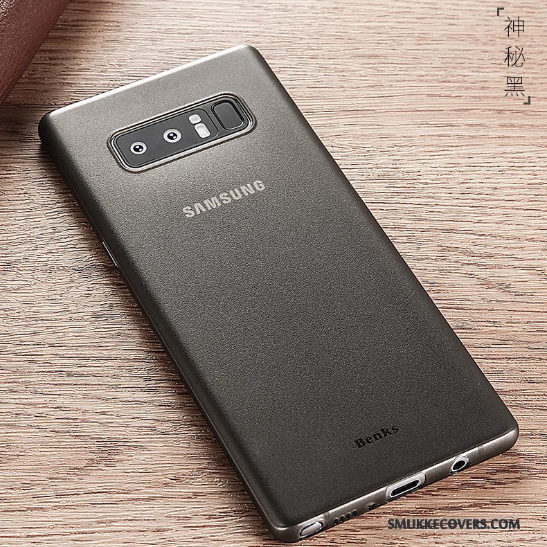 Etui Samsung Galaxy Note 8 Beskyttelse Telefontynd, Cover Samsung Galaxy Note 8 Tasker Business Nubuck