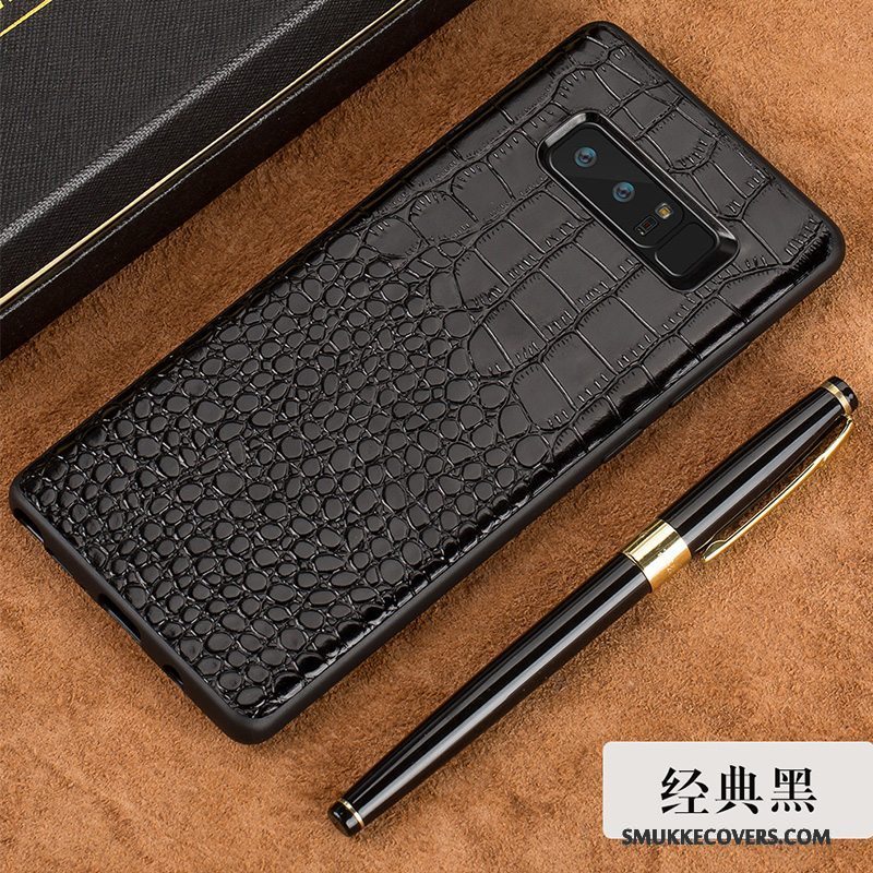 Etui Samsung Galaxy Note 8 Beskyttelse Tynd Anti-fald, Cover Samsung Galaxy Note 8 Luksus Telefonrød