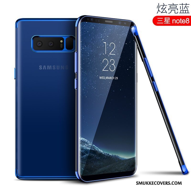 Etui Samsung Galaxy Note 8 Blød Telefonanti-fald, Cover Samsung Galaxy Note 8 Tasker Tynd Lyserød