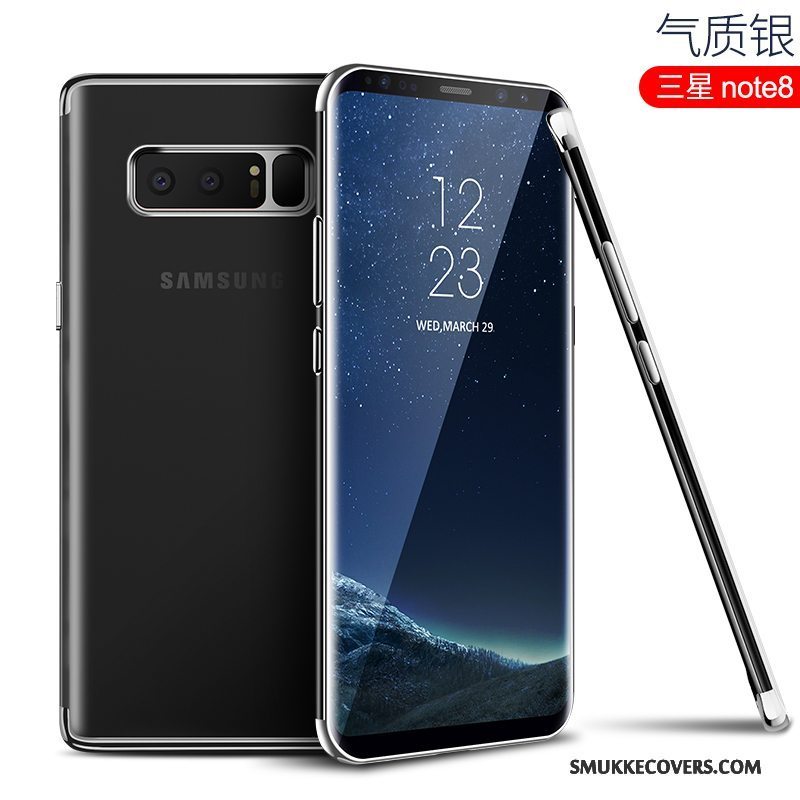 Etui Samsung Galaxy Note 8 Blød Telefonanti-fald, Cover Samsung Galaxy Note 8 Tasker Tynd Lyserød