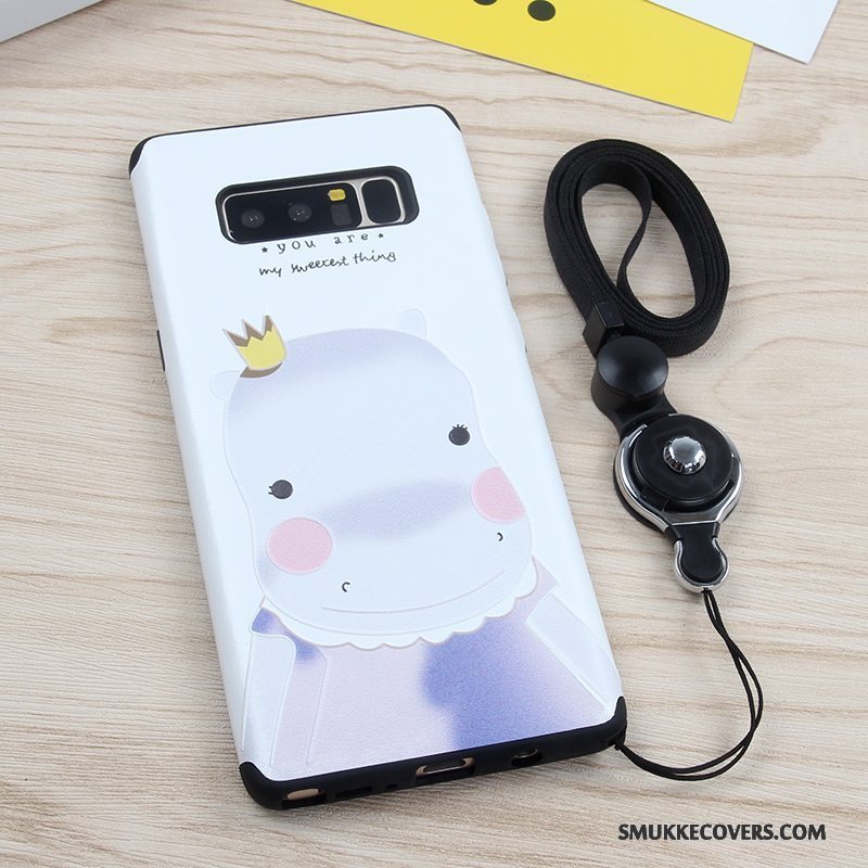 Etui Samsung Galaxy Note 8 Blød Telefonhængende Ornamenter, Cover Samsung Galaxy Note 8 Beskyttelse