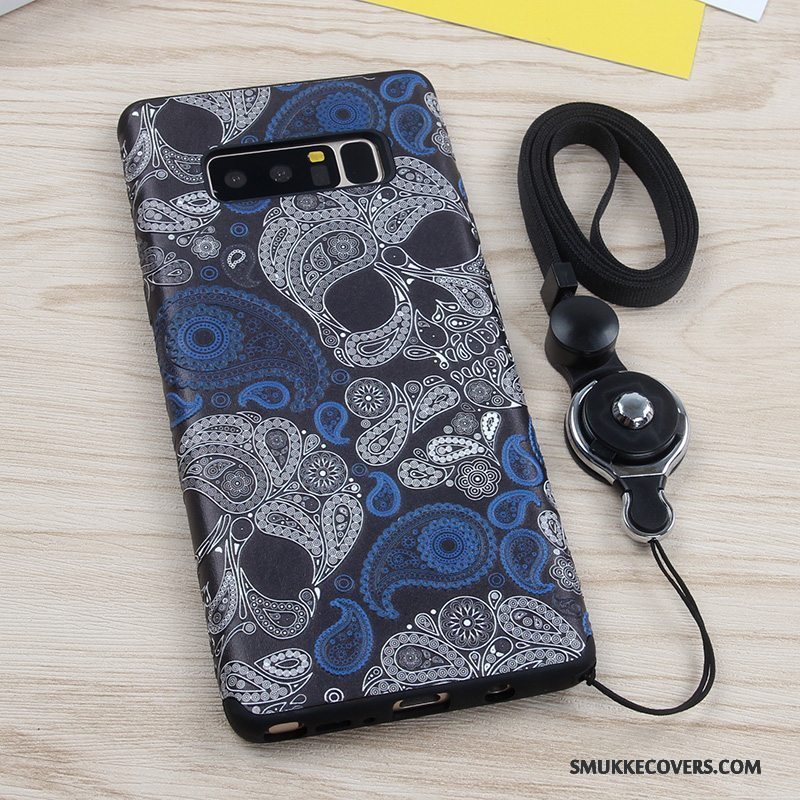 Etui Samsung Galaxy Note 8 Blød Telefonhængende Ornamenter, Cover Samsung Galaxy Note 8 Beskyttelse