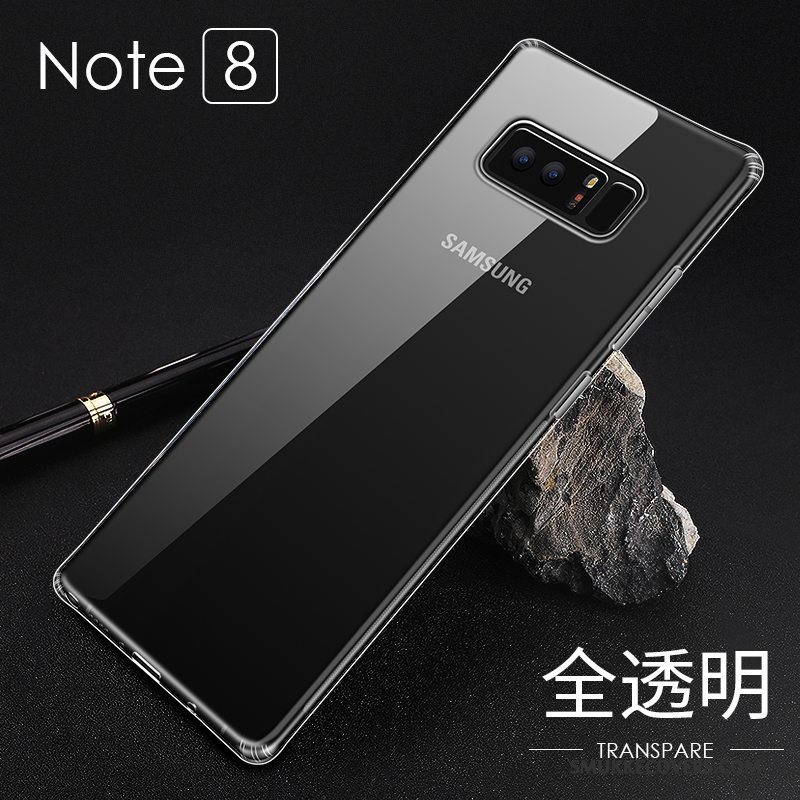 Etui Samsung Galaxy Note 8 Blød Trend Blå, Cover Samsung Galaxy Note 8 Beskyttelse Vind Anti-fald