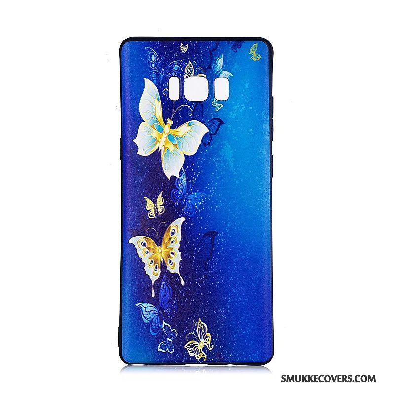 Etui Samsung Galaxy Note 8 Blød Trend Telefon, Cover Samsung Galaxy Note 8 Malet