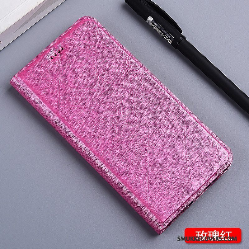 Etui Samsung Galaxy Note 8 Folio Guld Telefon, Cover Samsung Galaxy Note 8 Beskyttelse Silke