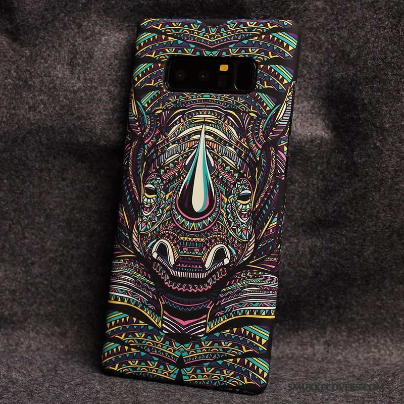 Etui Samsung Galaxy Note 8 Kreativ Af Personlighed Tynd, Cover Samsung Galaxy Note 8 Farve Hård Dyr