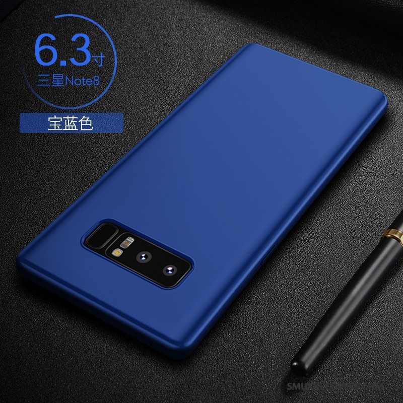 Etui Samsung Galaxy Note 8 Kreativ Tynd Af Personlighed, Cover Samsung Galaxy Note 8 Tasker Anti-fald Rød